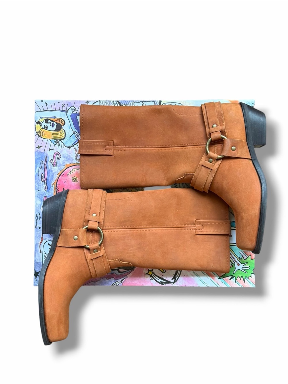 Jeffrey Campbell Waylon Western Cowboy Boots